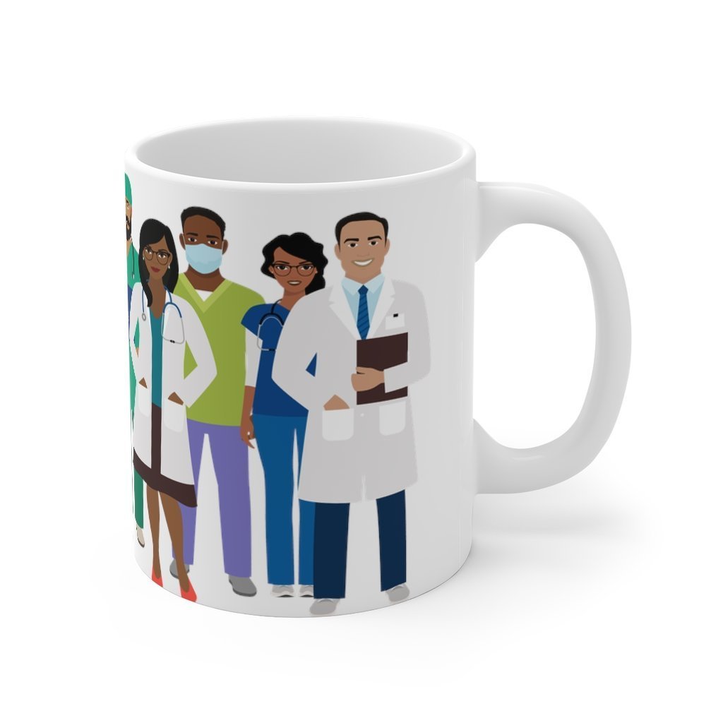 Black Doctors & Nurses Mug - The Trini Gee