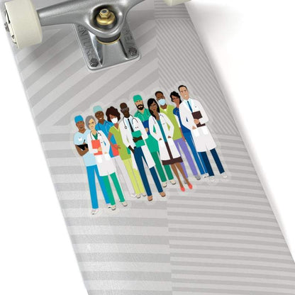 Black Doctors & Nurses Sticker - The Trini Gee