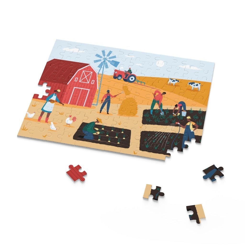 Black Farmers Puzzle - The Trini Gee