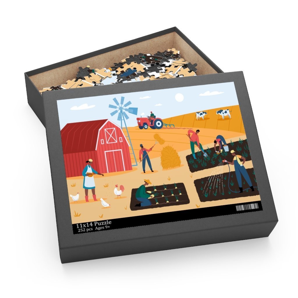 Black Farmers Puzzle - The Trini Gee