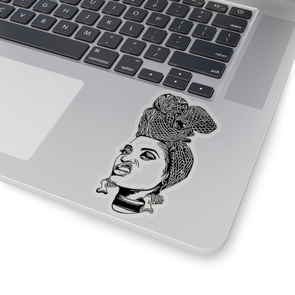Black Girl Attitude Sticker - The Trini Gee