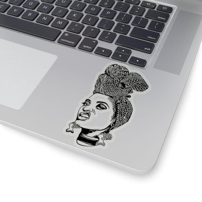 Black Girl Attitude Sticker - The Trini Gee