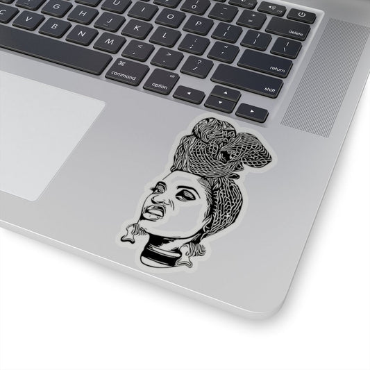 Black Girl Attitude Sticker - The Trini Gee