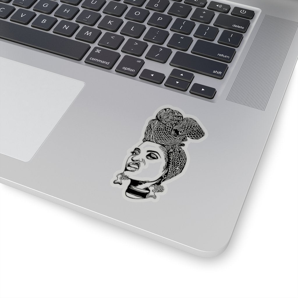 Black Girl Attitude Sticker - The Trini Gee