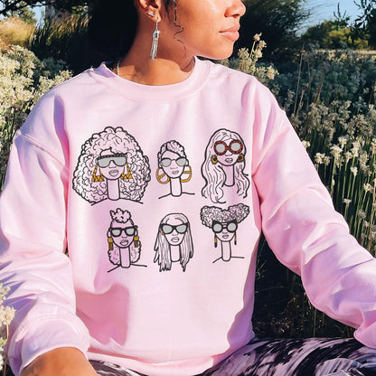Black Girl Cool Sweatshirt - The Trini Gee