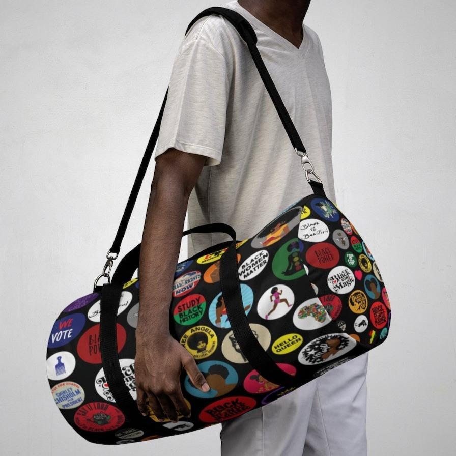 Black Girl Magic Duffel Bag - The Trini Gee