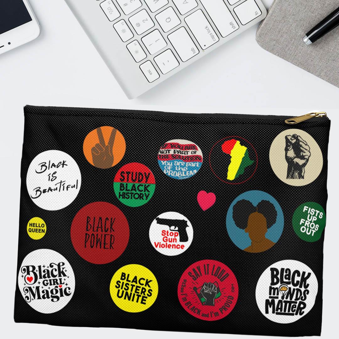 Black Girl Magic Pouch - The Trini Gee