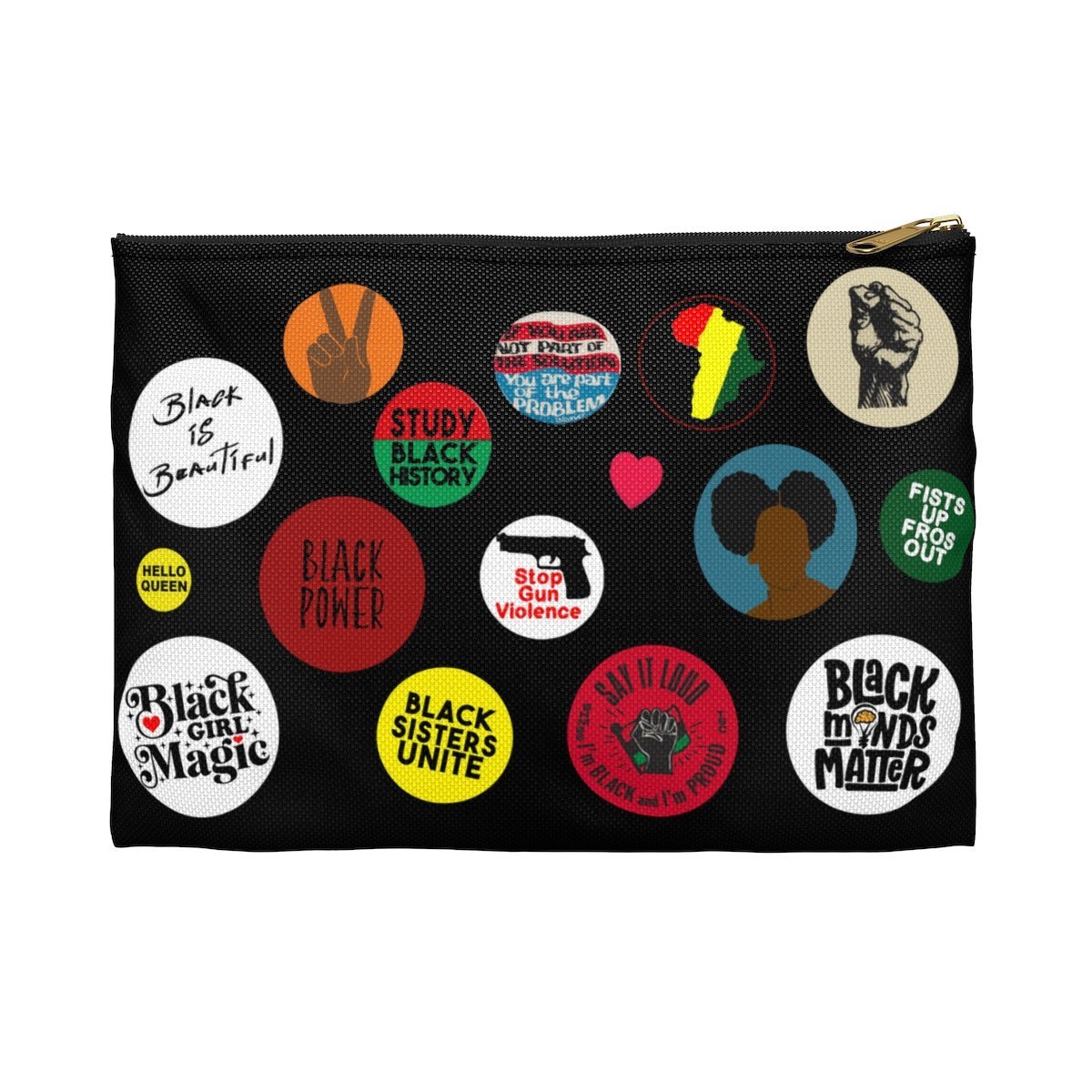 Black Girl Magic Pouch - The Trini Gee