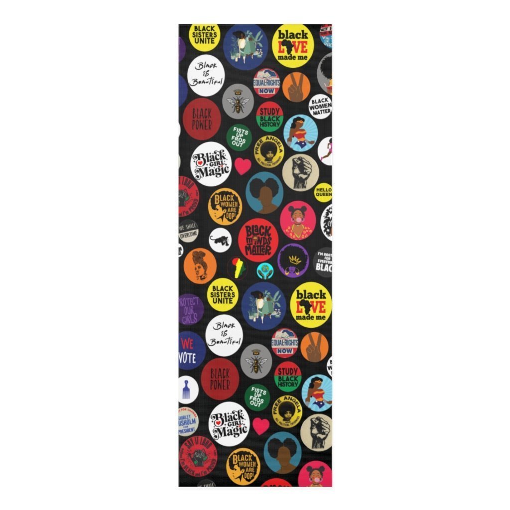 Black Girl Magic Yoga Mat - The Trini Gee