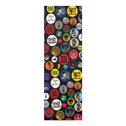 Black Girl Magic Yoga Mat - The Trini Gee