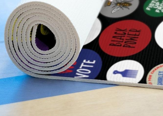 Black Girl Magic Yoga Mat - The Trini Gee