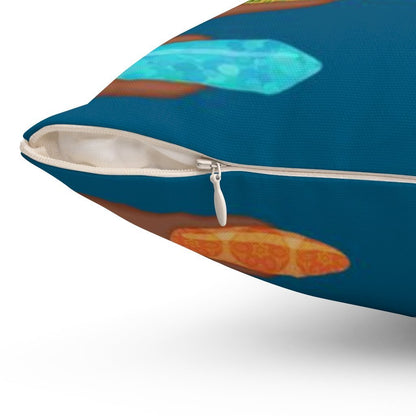 Black Girl Nails Pillow - The Trini Gee