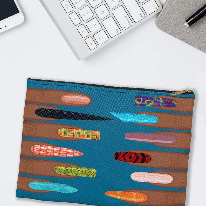 Black Girl Nails Pouch - The Trini Gee