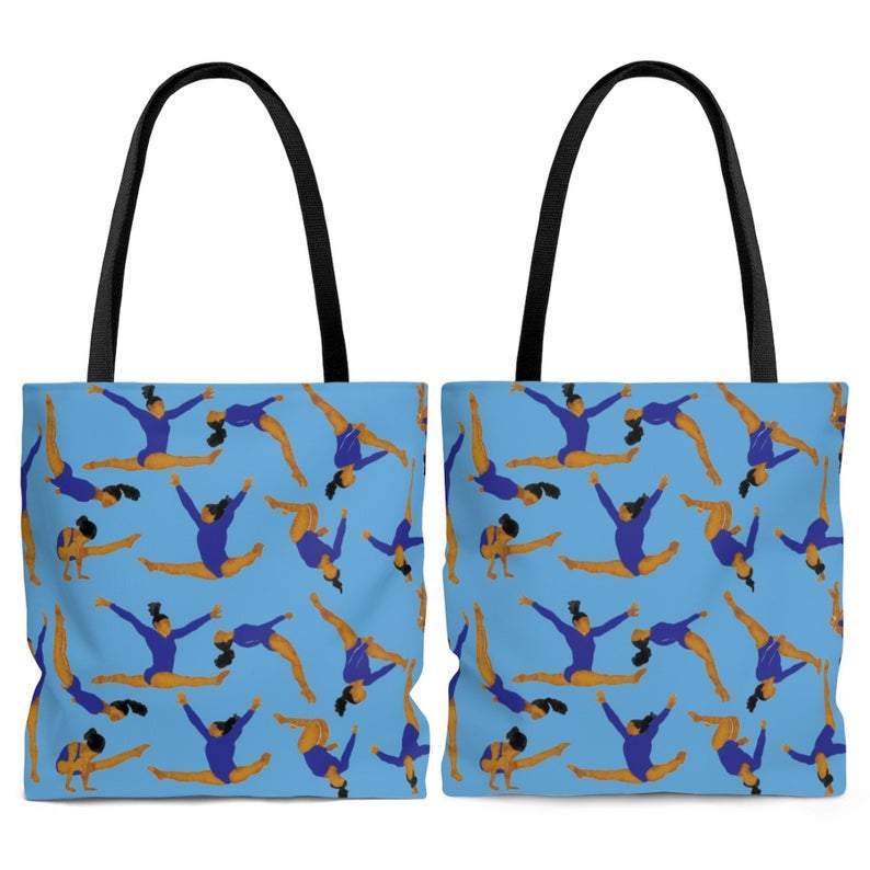 Black Gymnasts Tote Bag - The Trini Gee