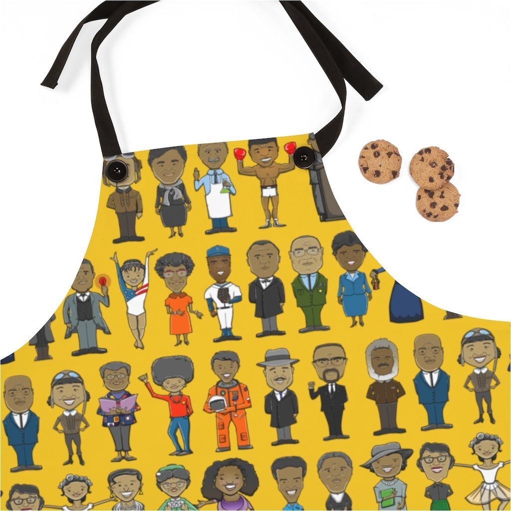 Black History Apron - The Trini Gee