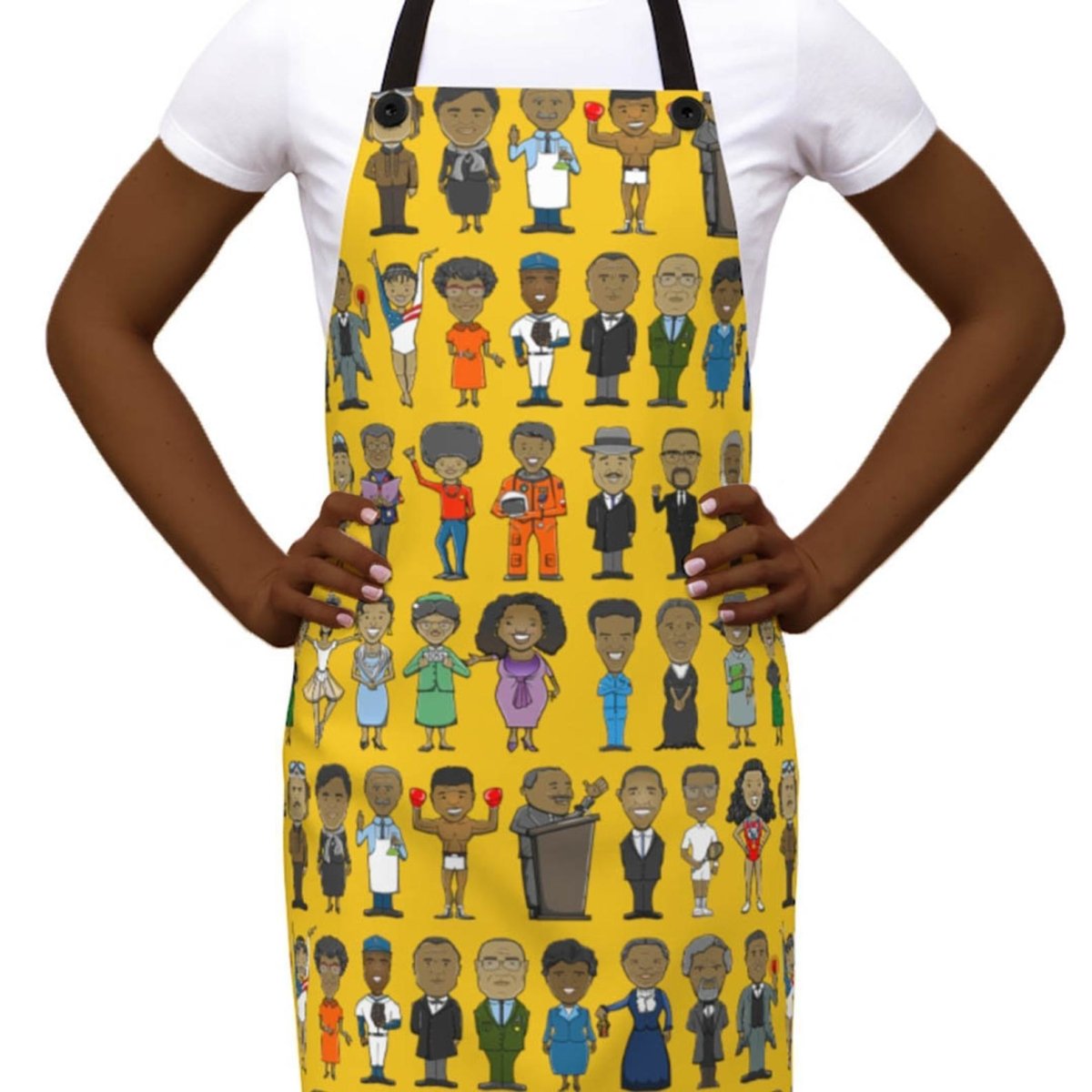 Black History Apron - The Trini Gee