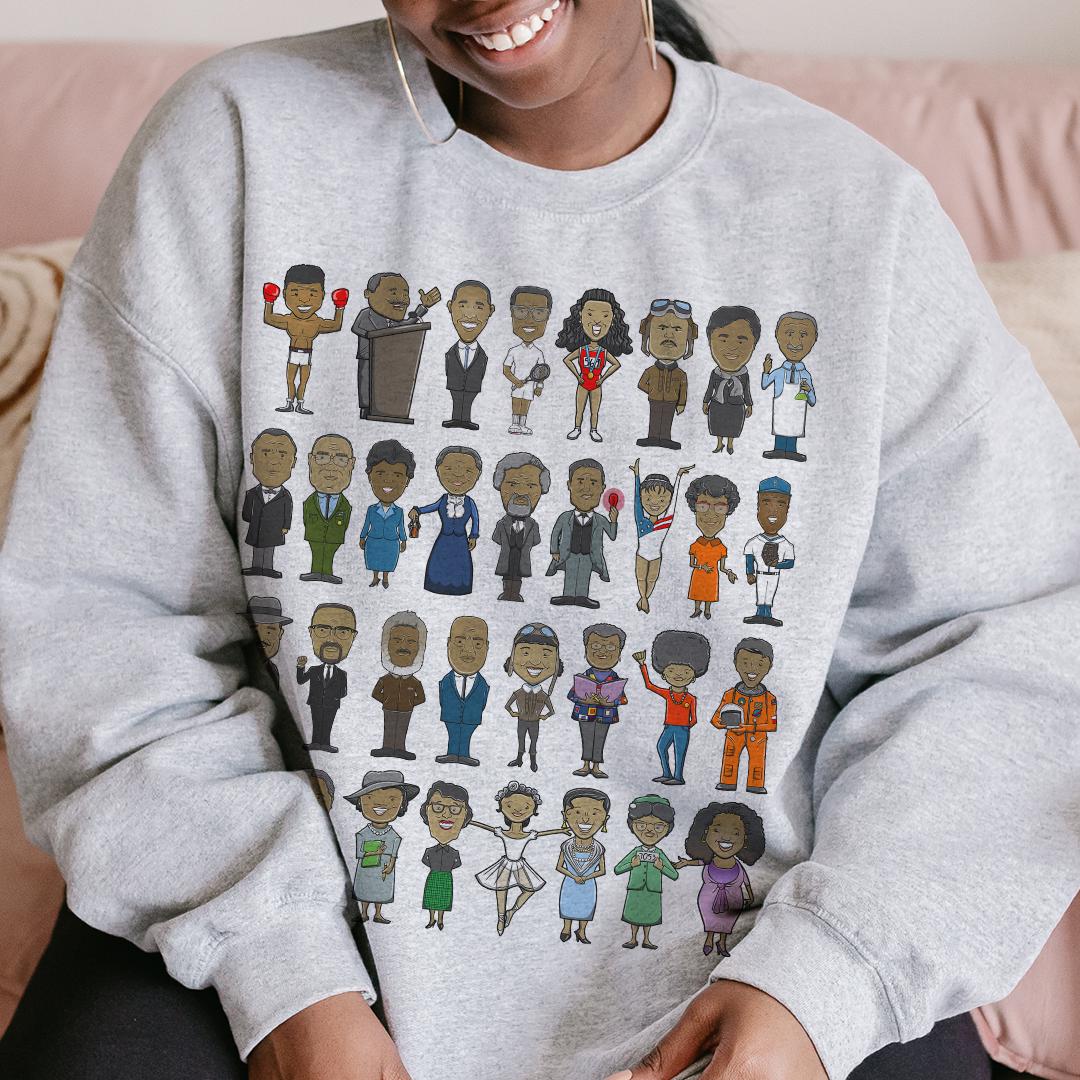 Black History Icons Sweatshirt - The Trini Gee