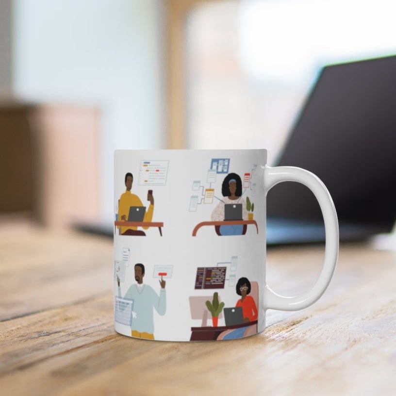 Black in Tech Mug - The Trini Gee