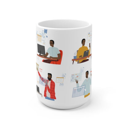 Black in Tech Mug - The Trini Gee