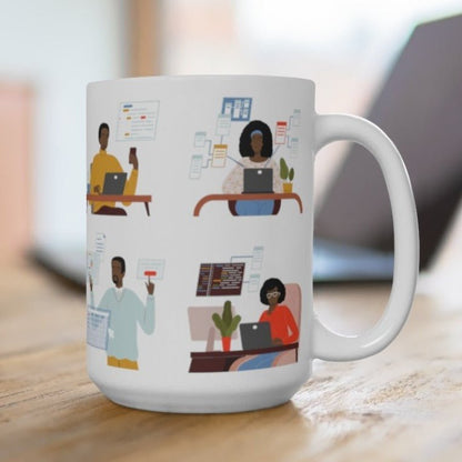 Black in Tech Mug - The Trini Gee