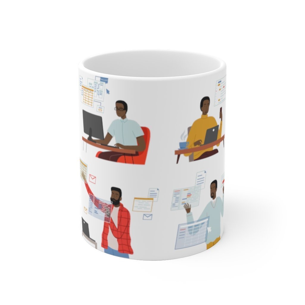 Black in Tech Mug - The Trini Gee