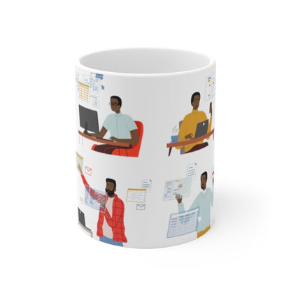 Black in Tech Mug - The Trini Gee