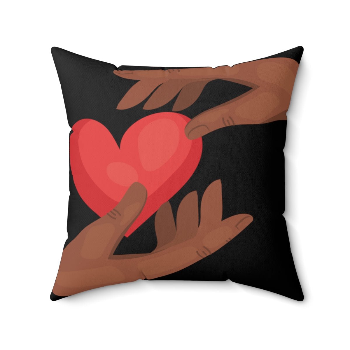Black Love Pillow - The Trini Gee