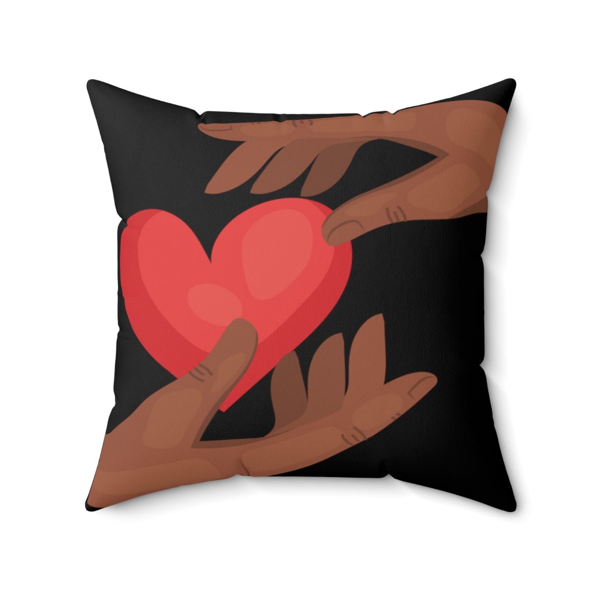 Black Love Pillow - The Trini Gee