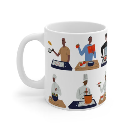 Black Male Chefs Mug - The Trini Gee
