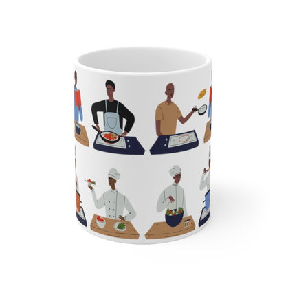 Black Male Chefs Mug - The Trini Gee