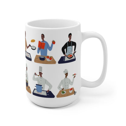 Black Male Chefs Mug - The Trini Gee