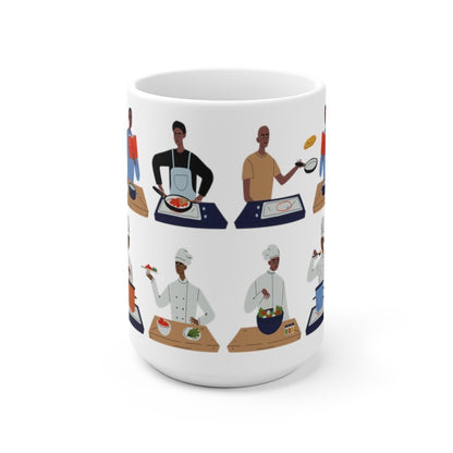 Black Male Chefs Mug - The Trini Gee