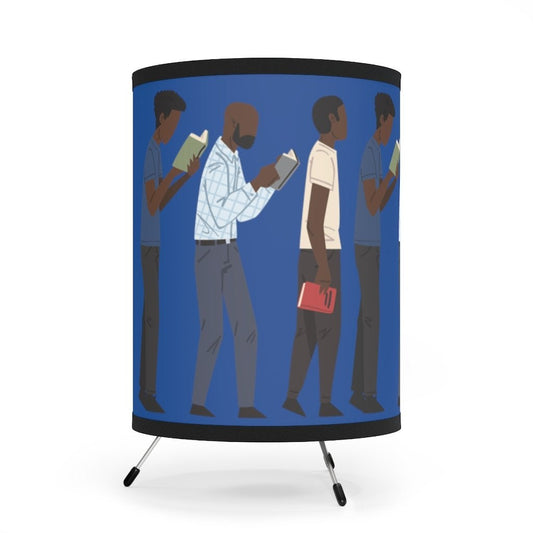 Black Men Read Lamp - The Trini Gee