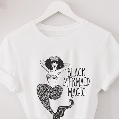 Black Mermaid Magic Shirt - The Trini Gee