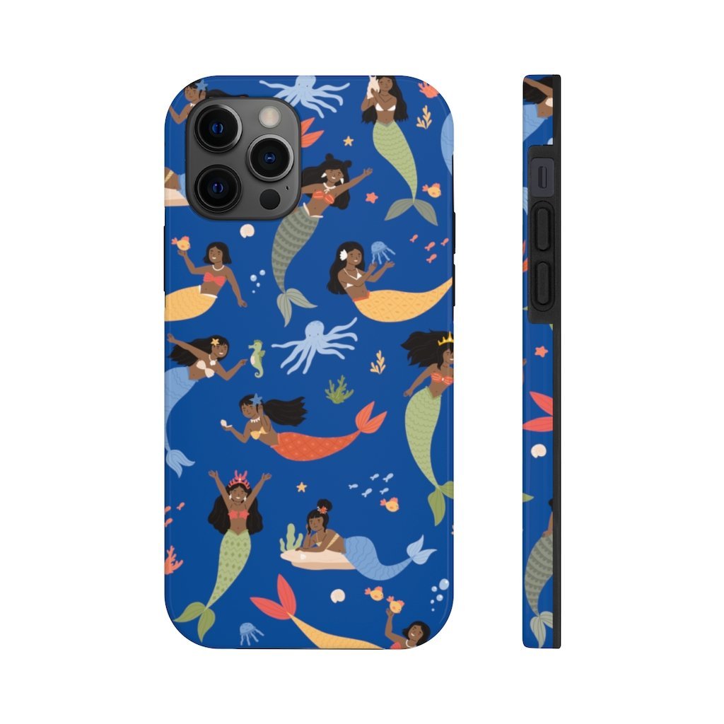 Black Mermaids Phone Case - The Trini Gee