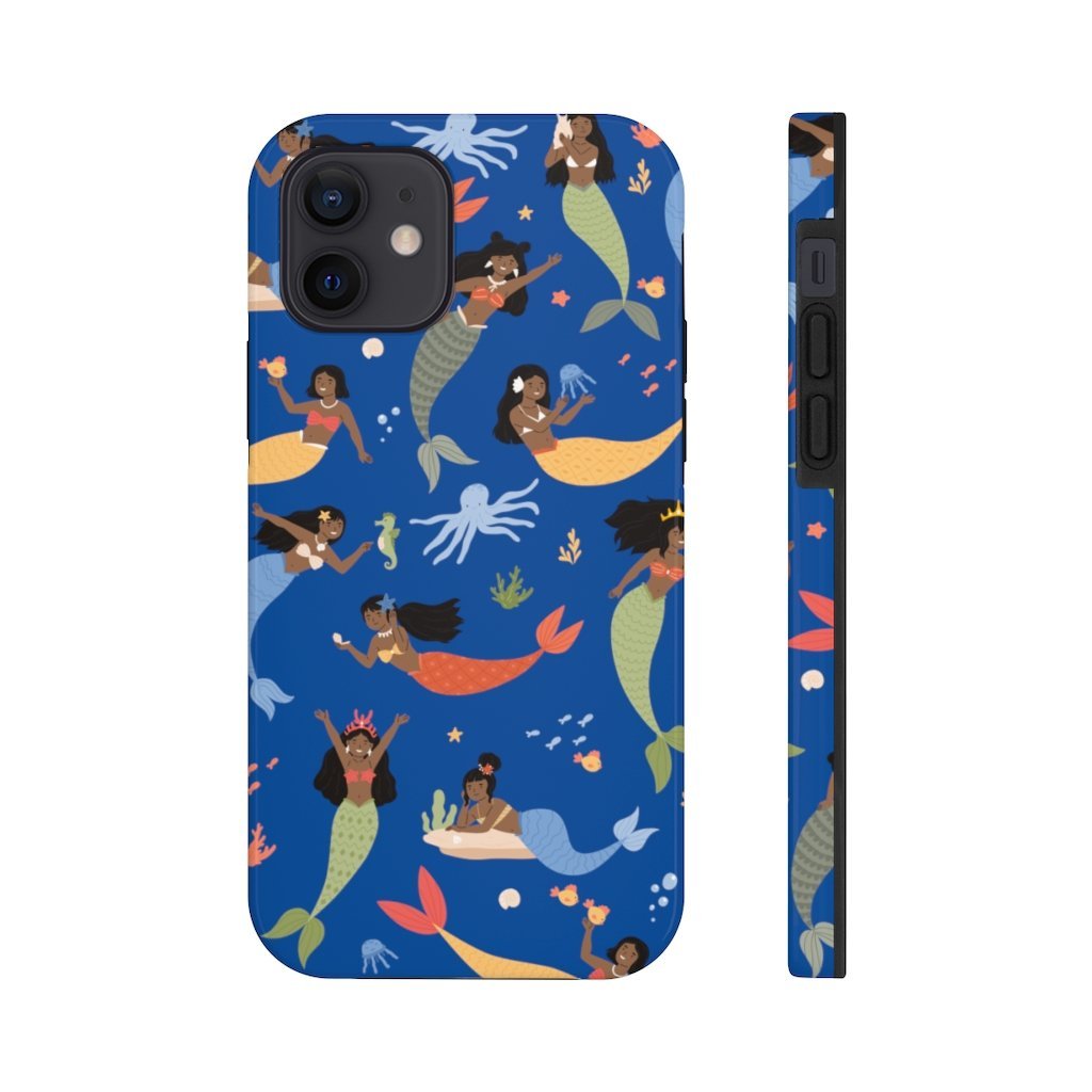 Black Mermaids Phone Case - The Trini Gee