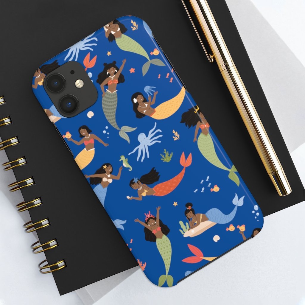 Black Mermaids Phone Case - The Trini Gee