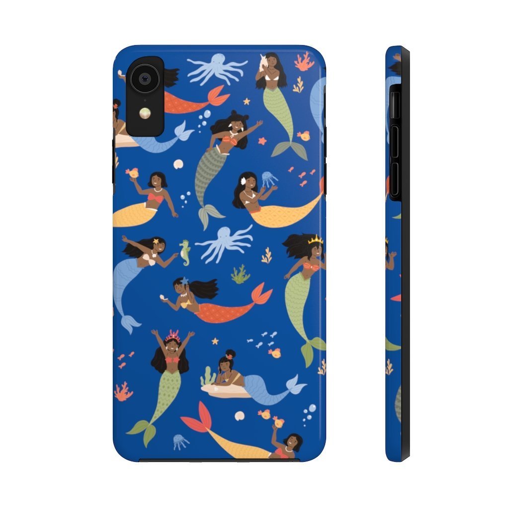 Black Mermaids Phone Case - The Trini Gee