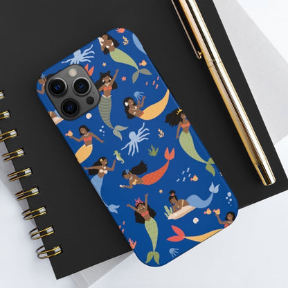 Black Mermaids Phone Case - The Trini Gee