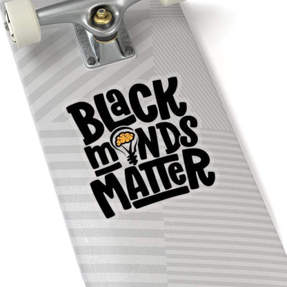 Black Minds Matter Sticker - The Trini Gee