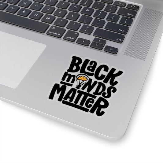 Black Minds Matter Sticker - The Trini Gee