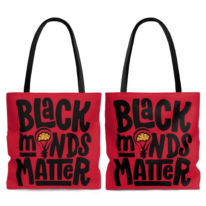 Black Minds Matter Tote Bag - The Trini Gee