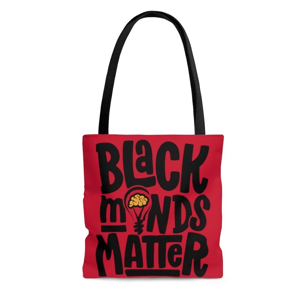 Black Minds Matter Tote Bag - The Trini Gee