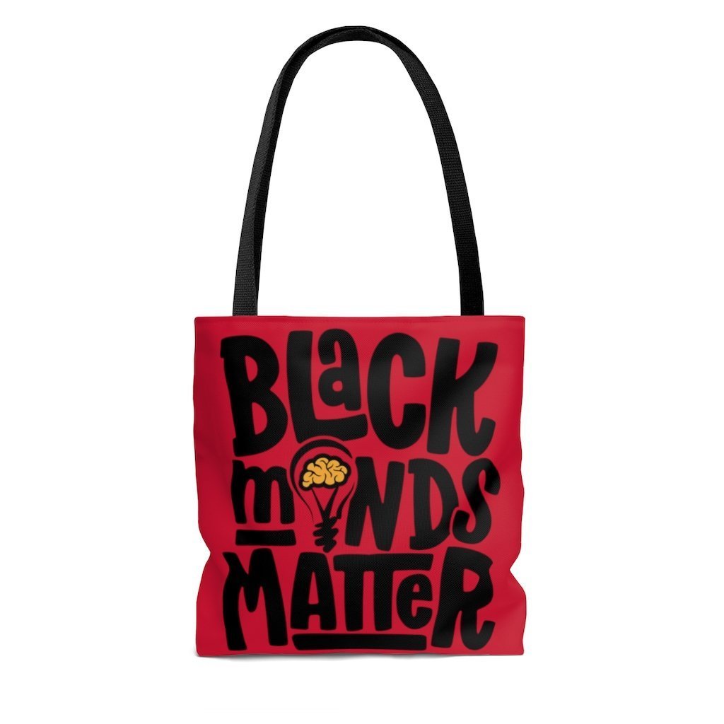 Black Minds Matter Tote Bag - The Trini Gee