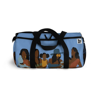 Black Motherhood Duffel Bag - The Trini Gee