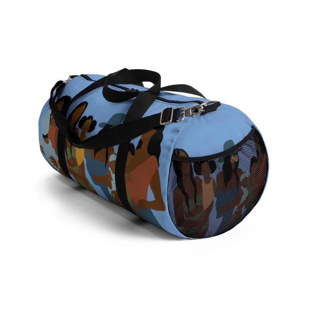 Black Motherhood Duffel Bag - The Trini Gee