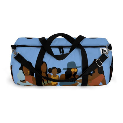 Black Motherhood Duffel Bag - The Trini Gee