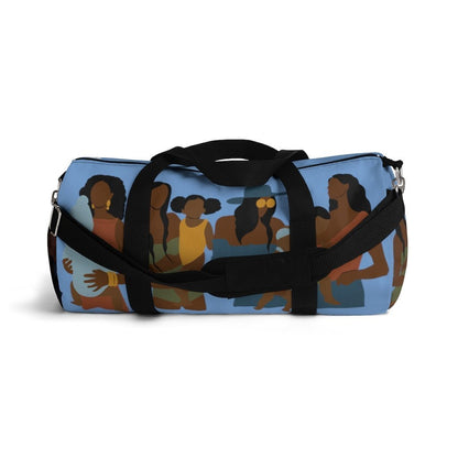 Black Motherhood Duffel Bag - The Trini Gee
