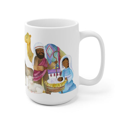 Black Nativity Scene Mug - The Trini Gee