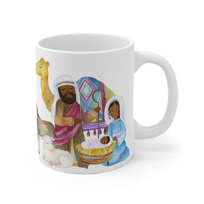 Black Nativity Scene Mug - The Trini Gee